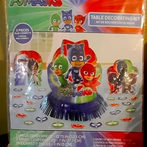 PJ Mask table decorations